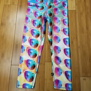 Terez Sunglasses Print Leggings New